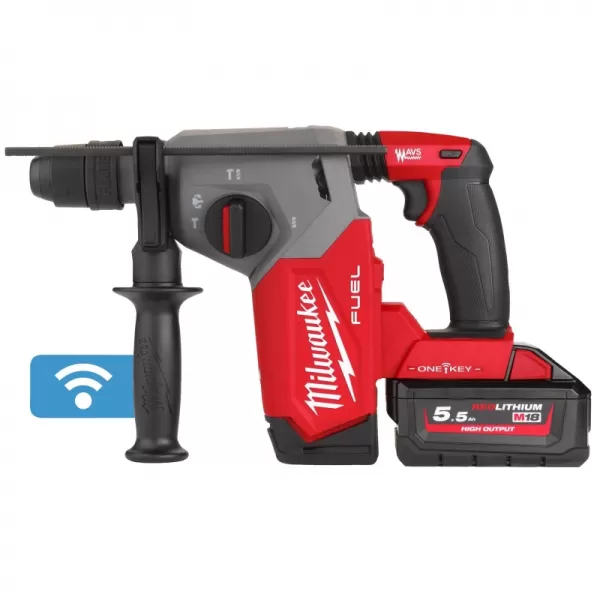 Aku 4-režimové kladivo 26 mm SDS-PLUS s maticí FIXTEC™ M18 FUEL™ ONE-KEY™ 18V/2x5,5Ah Milwaukee M18ONEFHX-552X
