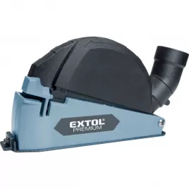 Kryt/adaptér odsávací pro řezání úhlovou bruskou 115/125 mm EXTOL PREMIUM 8807026