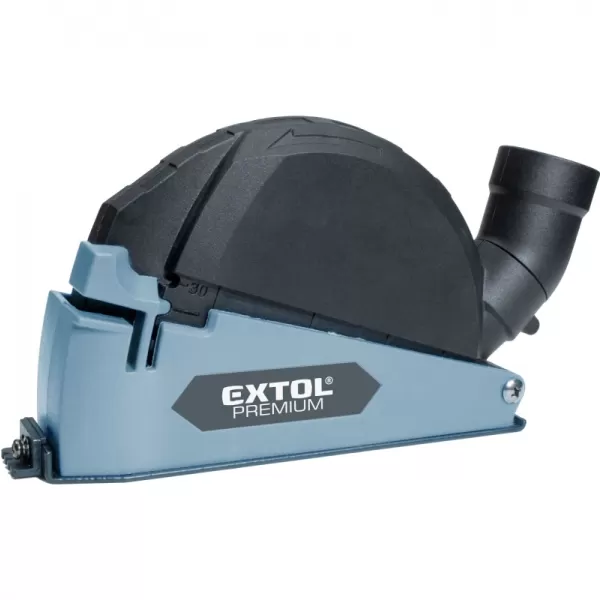 Kryt/adaptér odsávací pro řezání úhlovou bruskou 115/125 mm EXTOL PREMIUM 8807026