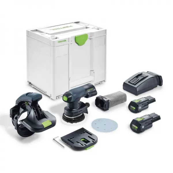 Aku hranová bruska ES-ETSC 125 18V 2x3,0Ah I-Plus Festool 577697