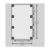 Carport KARIBU ECO 2A 62029 LG1878