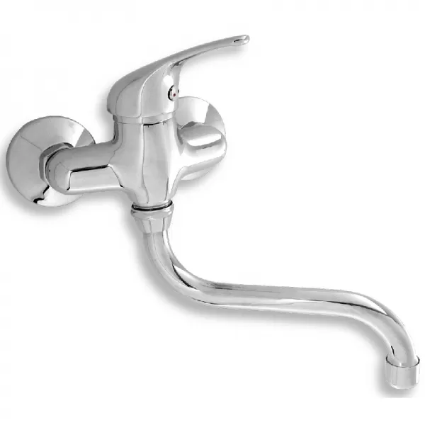 Dřezová umyvadlová baterie 100 mm Titania Iris chrom Novaservis 92074/T,0