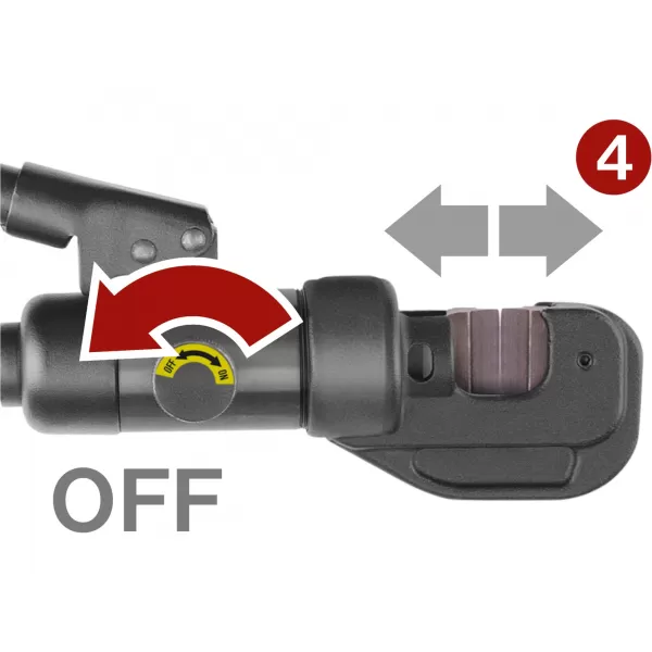 Kleště štípací hydraulické pákové FORTUM 4900172
