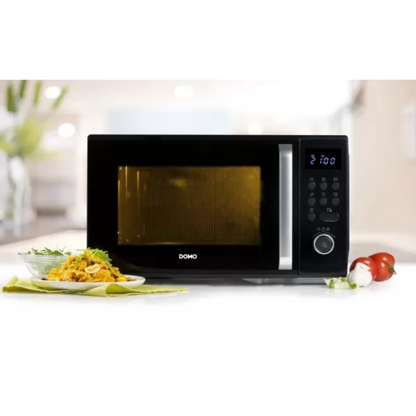 Mikrovlnná trouba digitální - černá - DOMO DO23101