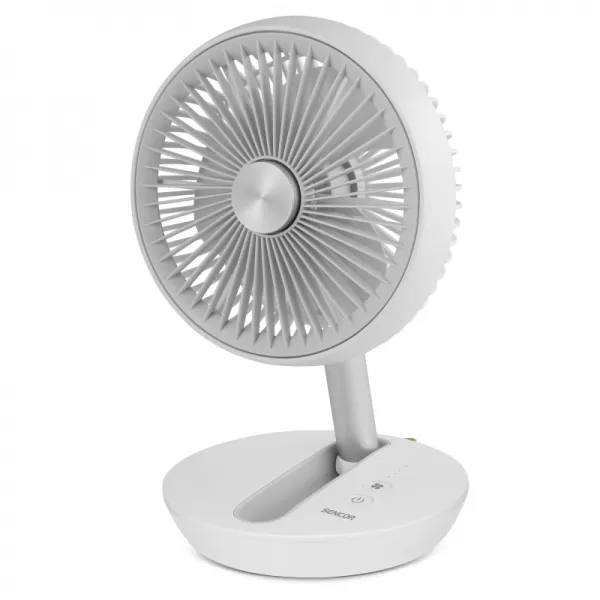 Aku stolní ventilátor SENCOR SFE 0773WH