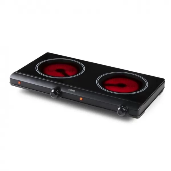Dvouplotýnkový sklokeramický vařič DOMO DO339KP