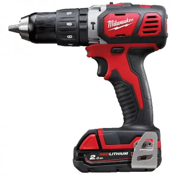Aku kompaktní příklepová vrtačka M18™ 18V/2x2,0Ah Milwaukee M18BPD-202C