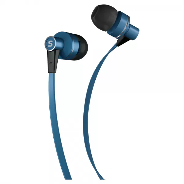 Slúchadlá s mikrofónom SENCOR SEP 300 MIC BLUE MET