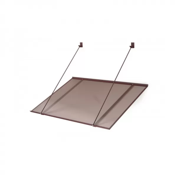 Stříška nad dveře LANITPLAST SP1 120/70 hnědá LG2466