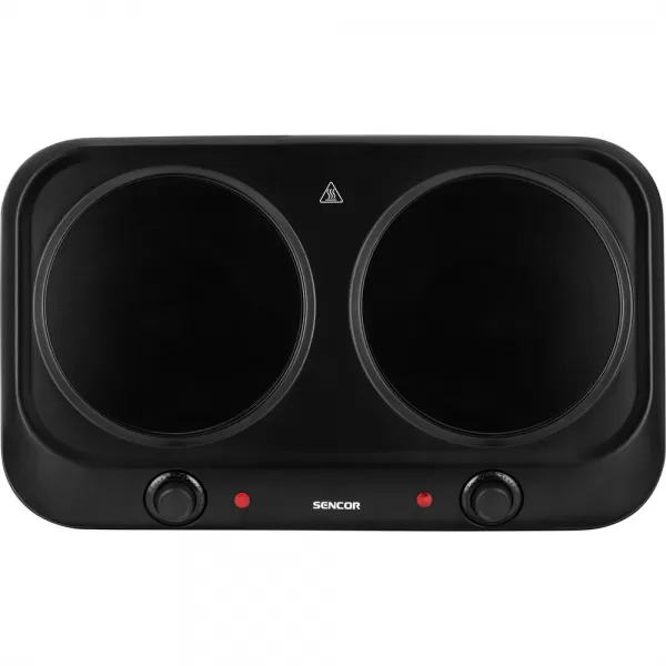 Vařič dvouplotýnkový SENCOR SCP 2263BK