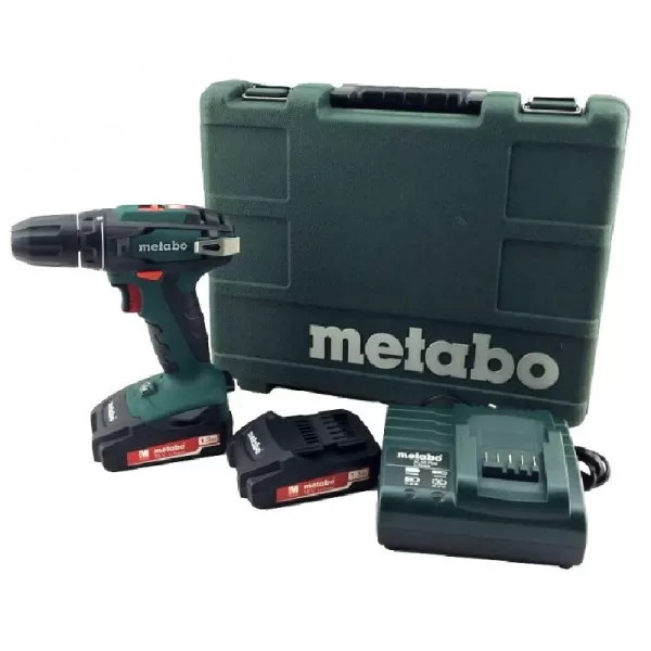 Aku vrtačka 18V 2x1,5Ah Metabo BS 18 602207550