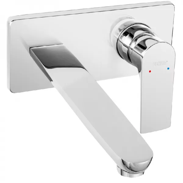 Umyvadlová nástěnná podomítková baterie ALGEO SQUAREchrom Novaservis 82200,0