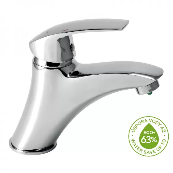 Umyvadlová stojánková baterie bez výpusti Metalia ECO+ chrom Novaservis 57002/1,0E