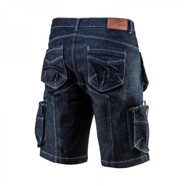 Kraťasy pracovní DENIM velikost L NEO tools 81-279-L