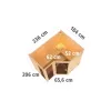 Finská sauna KARIBU AMARA (71285) LG3044