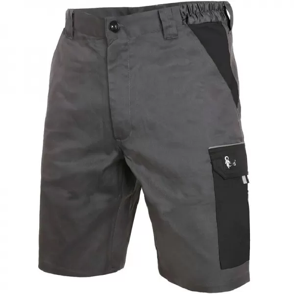 Kraťasy Canis CXS PHOENIX ZEFYROS, pánské, šedo-černé