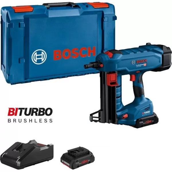 Aku hřebíkovačka 18V 2x4,0Ah Bosch GNB 18V-38 06019L7002