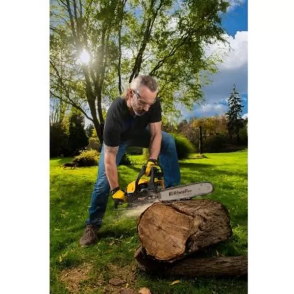 Řetězová pila s benzinovým motorem 49,3cm3 Riwall PRO RPCS 5140 SET