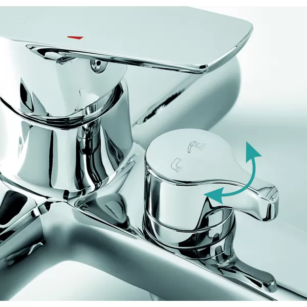 Vanová baterie bez příslušenství 150 mm METALIA 58, chrom Novaservis 58020/1,0