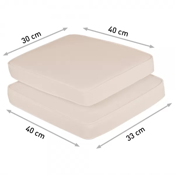 Súprava vankúšov do súpravy ALICE - krémová FIELDMANN FDZN 9017