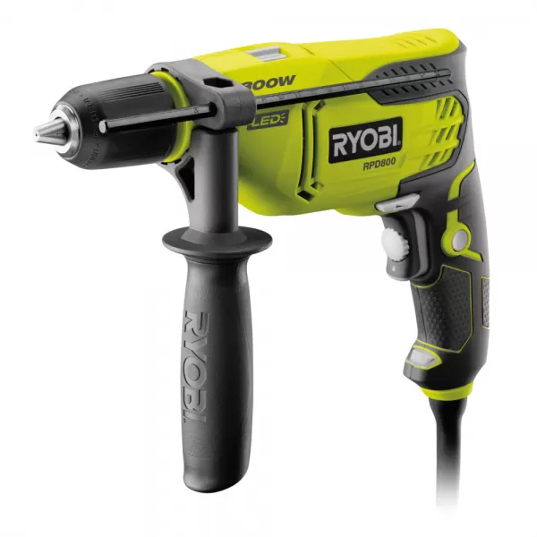 Příklepová vrtačka s elektrickým motorem 800 W RYOBI RPD800-K