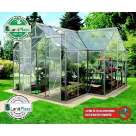 Skleník VITAVIA SIRIUS PC 6 mm stříbrný LG248