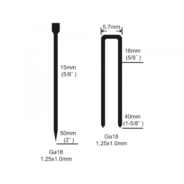 Celková stavebná klincovačka/zošívačka TAT81501