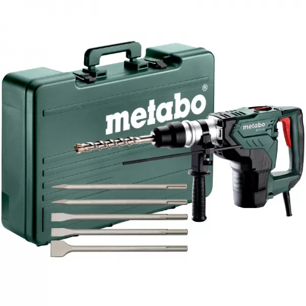 Kombinované kladivo SDS-Max + 5 sekáčů Metabo KH 5-40 691057000