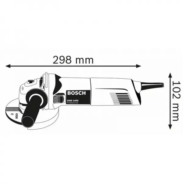 Úhlová bruska Bosch GWS 1400 0601824804