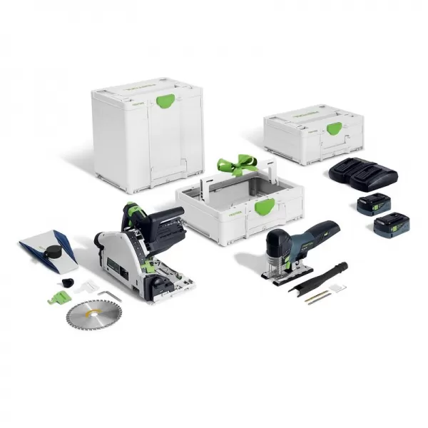 Aku combo sada pro řezání 18V 5,0Ah TSC 55 K/PSC 420/TB M 137 Festool 578023