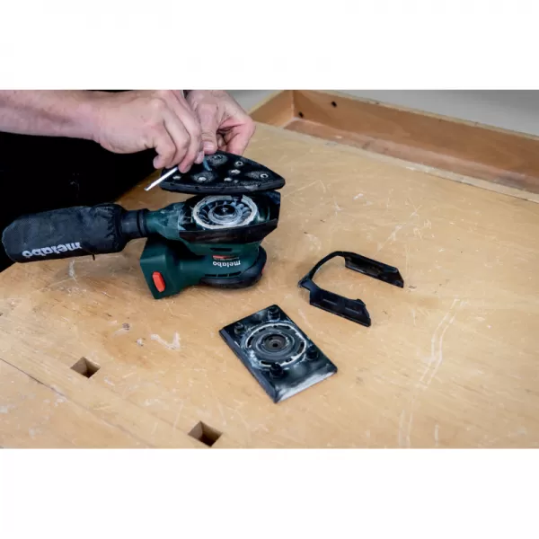 Aku trojúhelníková bruska 12V bez aku Metabo 602037840