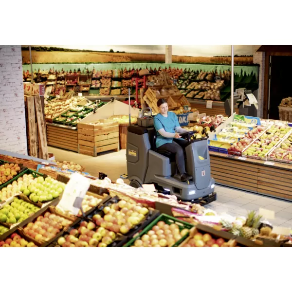 Podlahový mycí stroj s odsáváním B 110 R Bp+D75 Kärcher 1.161-405.0