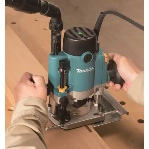 Vrchní frézka s regulací 1100W, Makpac Makita RP1111CJ
