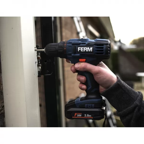 Aku vrtací šroubovák 20V bez aku Ferm Platform CDM1143