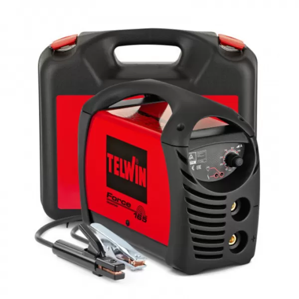 Svařovací invertor TELWIN FORCE 165 + plastový kufr s příslušenstvím