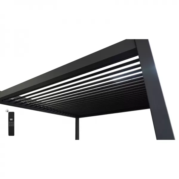 Hliníková pergola LANITPLAST BIOCLIMATIC 43 PREMIUM PLUS LG4092