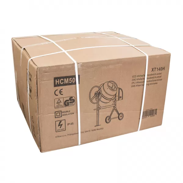 Stavební míchačka rozložená 180l Xtline XT180H