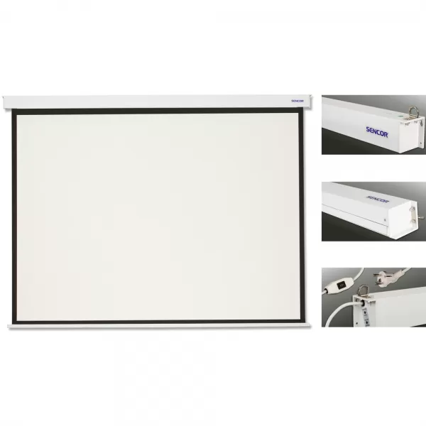 Elektrické projekční plátno SENCOR SES N203H