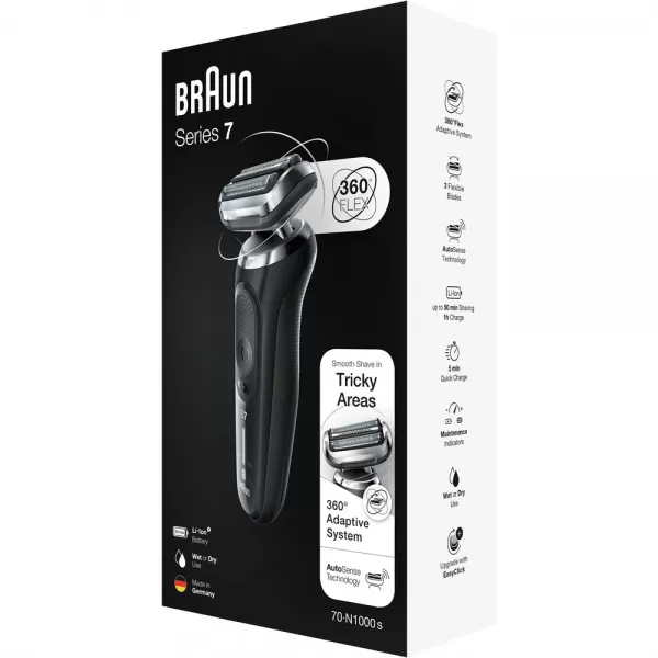 Holicí strojek BRAUN SERIES 7 1000S BLACK
