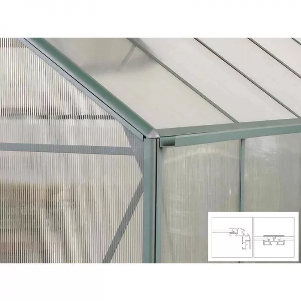 Skleník VITAVIA TRITON 7500 PC 4 mm zelený LG3693