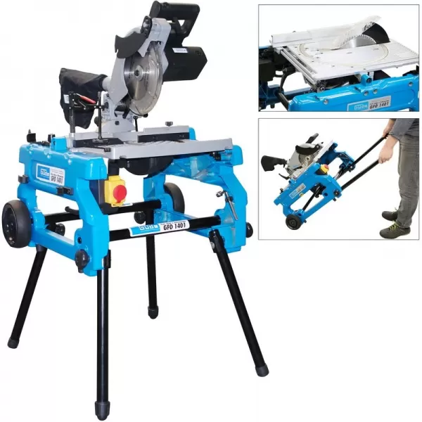 Kombinovaná stolní pokosová pila Güde GFO 1401 55174