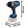 Aku rázový utahovák 2x5,0Ah BOSCH GDS 18V-1050 H BiTurbo 06019J8522
