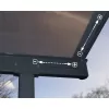 Hliníková (montovaná) pergola Palram Capri 4200 antracit 3 x 4,25