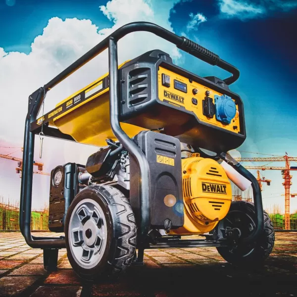 Benzínová jednofázová elektrocentrála DeWALT DXGNP85E