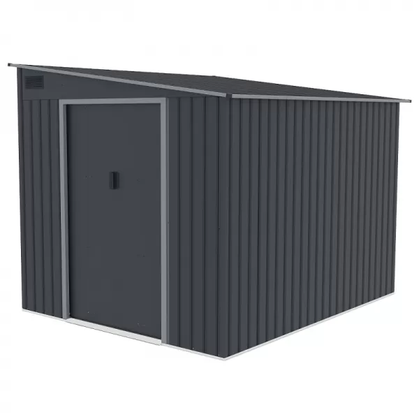 Plechový domek LANITPLAST WANDHAUS 78 ANTRACIT LG4025