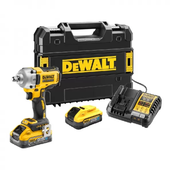 Akumulátorový akumulátorový rázový uťahovák 1/2" 18V 2x 5,0Ah XRP DeWALT POWERSTACK DCF891H2T