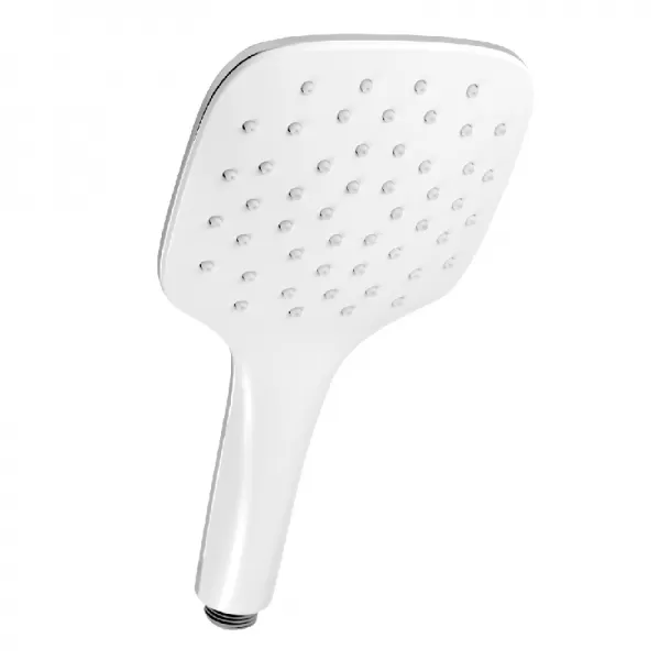 Sprchová růžice 1-polohová, bílá-chrom Novaservis RU/420,1