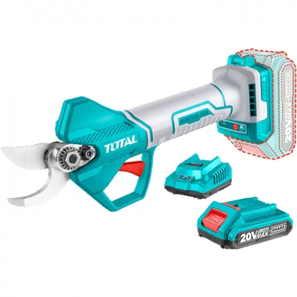 Aku zahradnické nůžky 20V 1x2,0Ah Brushless TOTAL TSSLI202581