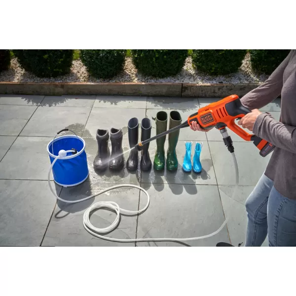 Aku tlakový čistič 18V 1x2,0Ah Black&Decker BCPC18D1