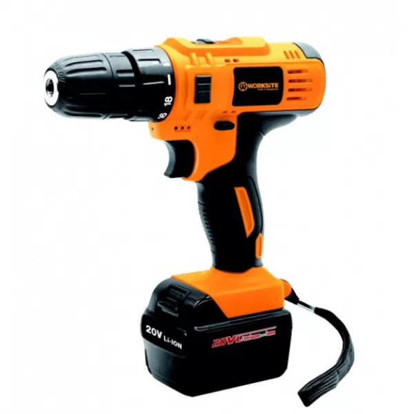 Aku vrtačka 20V 2x1,5Ah WORKSITE CD330-20L